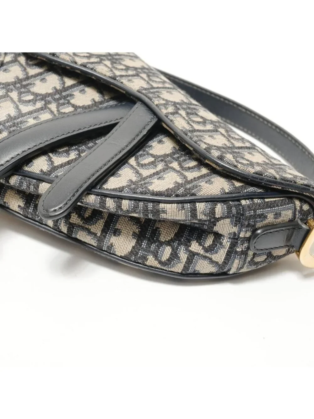 Dior Trotter Canvas Saddle Bag - Picture 6 of 10